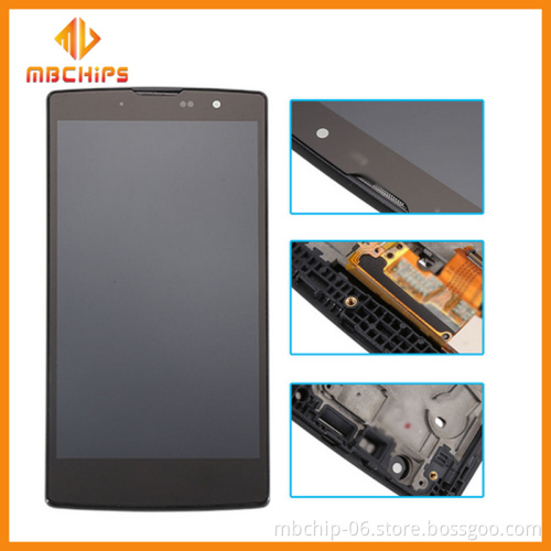Black Mobile Phone LCD For LG Magna H502F H502 LCD Display Digitizer Touch Screen With Frame Assembly